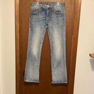 Rock Revival Light Blue Bootcut Jeans